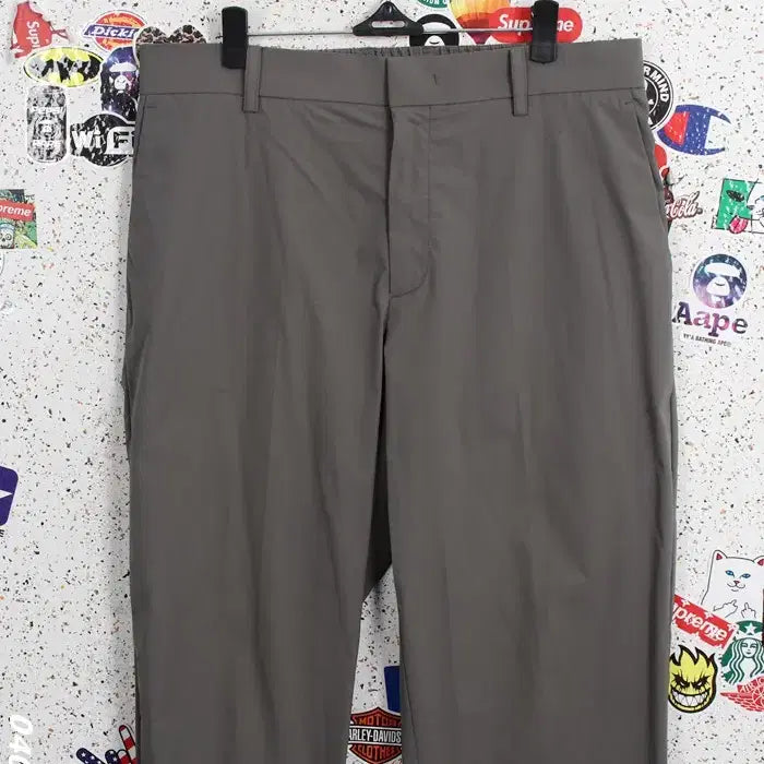 [BUNJANG] Uncoated Banding Daily Pants - Women&