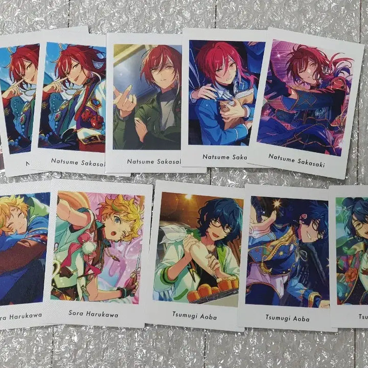 [BUNJANG] Ensemble Stars Switch Pash Parsha Photocard Bundle Set Natsume Sora Tsumugi / 앙스타 스위치 파샷츠 파샤 포토카드 일괄 나츠메 소라 츠무기