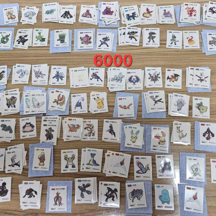 [BUNJANG] Pokemon 30th Anniversary Victini Reshiram Snorlax Sticker / 포켓몬 띠부씰 시즌5 30주년 비크티니  레시라무 나무킹 판매(가격내림)