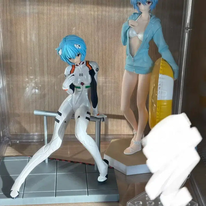 [BUNJANG] Evangelion Ayanami Rei LPM Figure / 에반게리온 아야나미 레이 LPM 팝업퍼레이드L 비치퀸 피규어 일괄