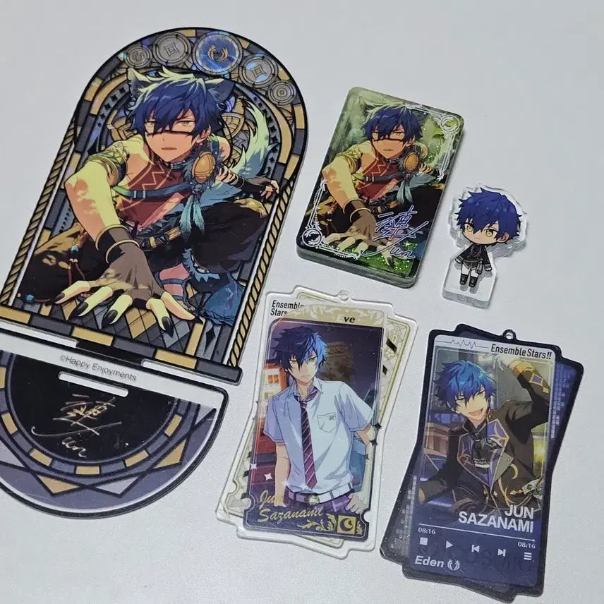 [BUNJANG] Ensemble Stars Jun Acrylic / Stained Glass 1st Corot Collection / (일괄) 쥰 아크릴 / 스테인드글라스 양면1탄 코롯타 코롯토 / 앙스타