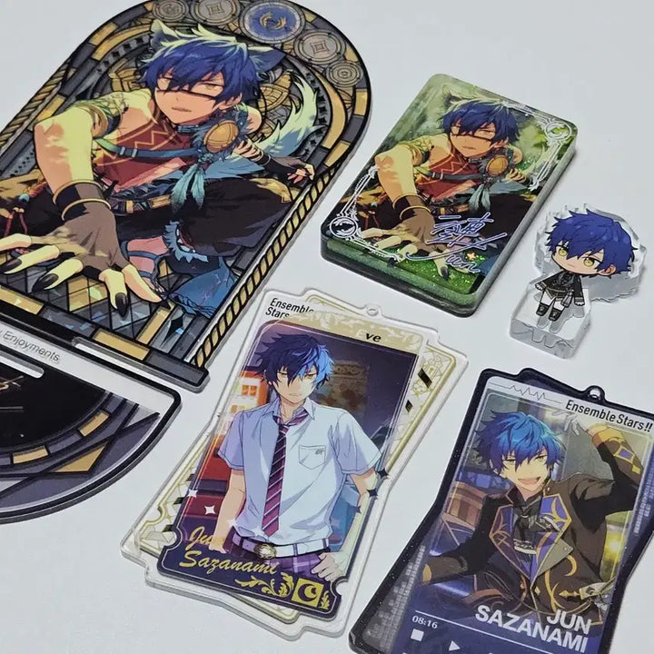 [BUNJANG] Ensemble Stars Jun Acrylic / Stained Glass 1st Corot Collection / (일괄) 쥰 아크릴 / 스테인드글라스 양면1탄 코롯타 코롯토 / 앙스타