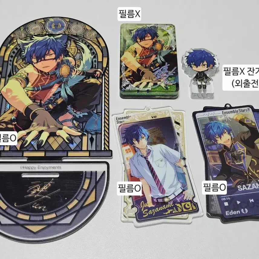 [BUNJANG] Ensemble Stars Jun Acrylic / Stained Glass 1st Corot Collection / (일괄) 쥰 아크릴 / 스테인드글라스 양면1탄 코롯타 코롯토 / 앙스타