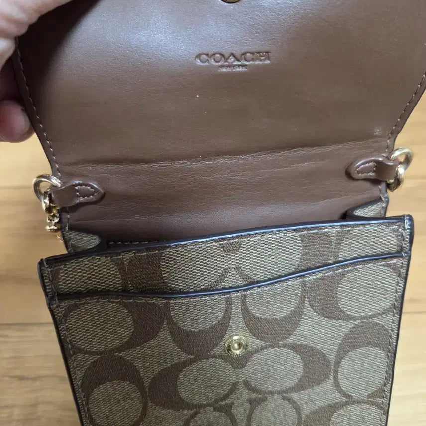 [BUNJANG] Coach Phone Crossbody Bag / 코치 폰크로스백