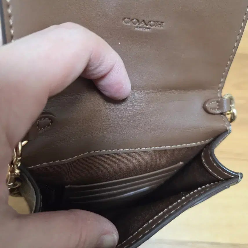 [BUNJANG] Coach Phone Crossbody Bag / 코치 폰크로스백
