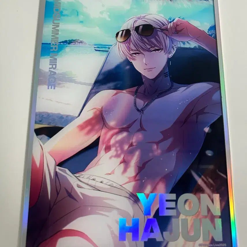 [BUNJANG] Paradox Live Yeonhajun Midsummer Acrylic Shikishi / 파라라이 연하준 미드썸머 아크릴 색지
