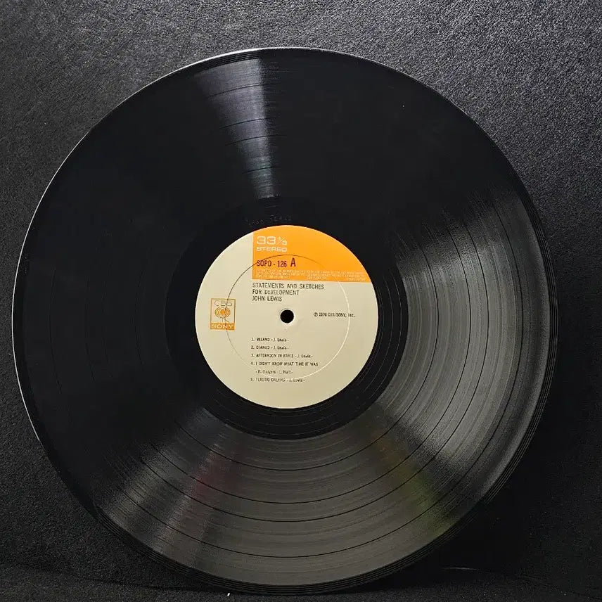[BUNJANG] 존 루이스 Statements LP / 존 루이스 Statements LP