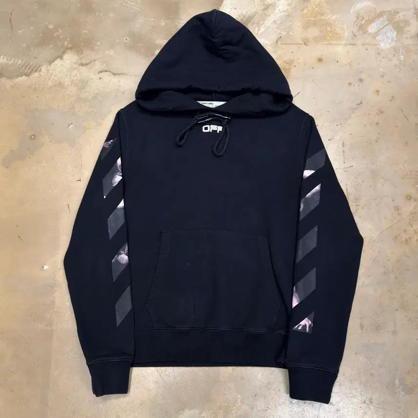 [BUNJANG] Off-White Caravaggio Black Hoodie / M 오프 화이트 카라바도 블랙 후드티