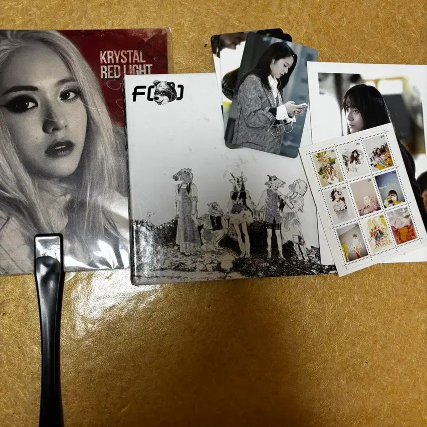 [BUNJANG] f(x) Krystal Electric Shock Album Bundle Set / 에프엑스 일렉트릭쇼크 앨범과 각종 크리스탈 굿즈