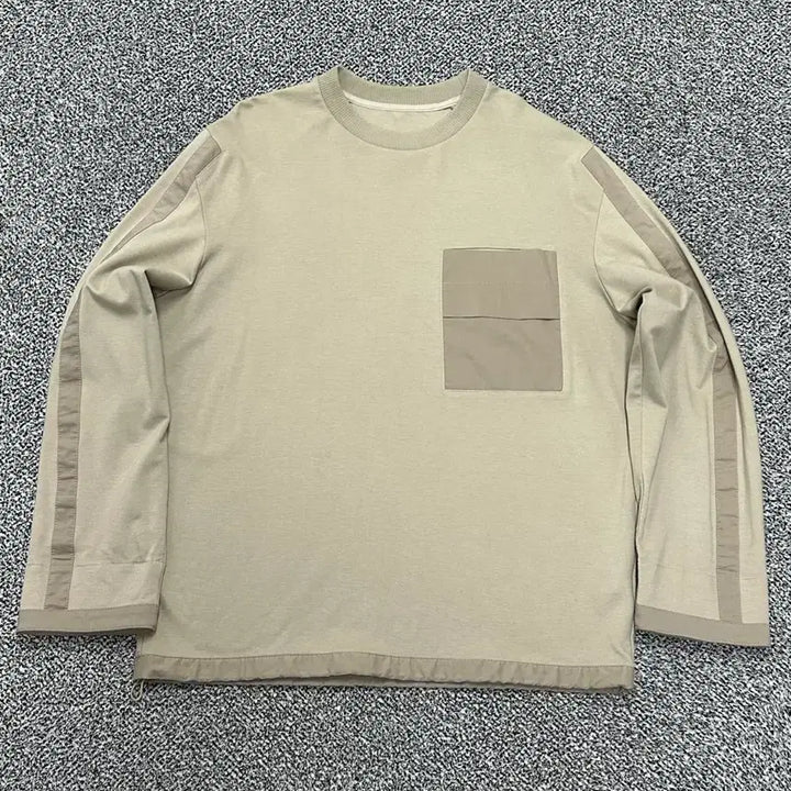 [BUNJANG] System Homme Pocket Long Sleeve Sweatshirt / 정품 시스템옴므 신형 포켓 맨투맨 긴팔