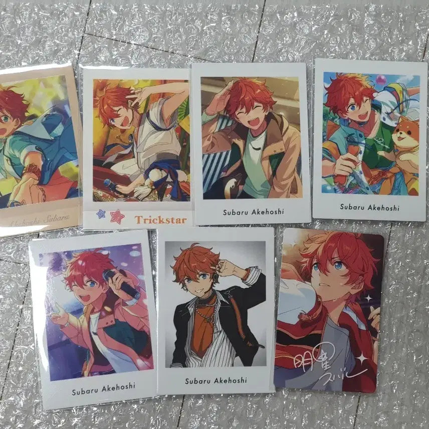 [BUNJANG] Ensemble Stars Subaru PBT Photo Card Bundle Set / 앙스타 스바루 파샷츠 파샤 포토카드 일괄