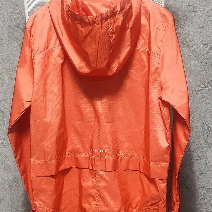 [BUNJANG] Nike Orange Windbreaker Hooded Jacket / 나이키 오렌지색 바람막이 후드 자켓