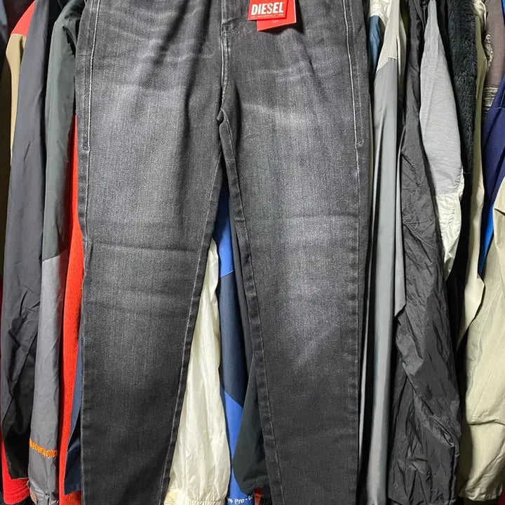 [BUNJANG] Diesel Slim Fit Black Denim Pants / 디젤 블랙 데님 팬츠 새상품