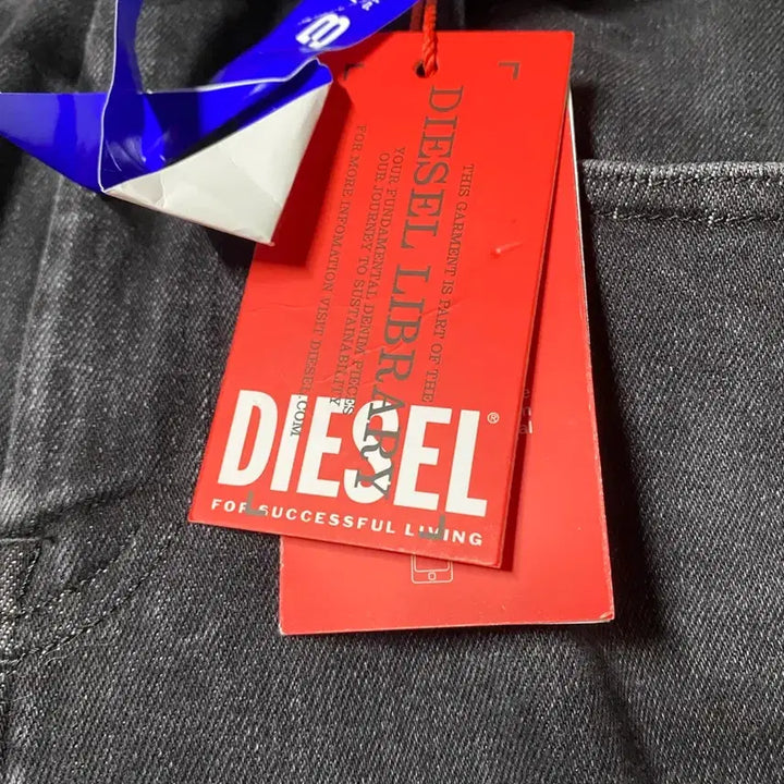 [BUNJANG] Diesel Slim Fit Black Denim Pants / 디젤 블랙 데님 팬츠 새상품