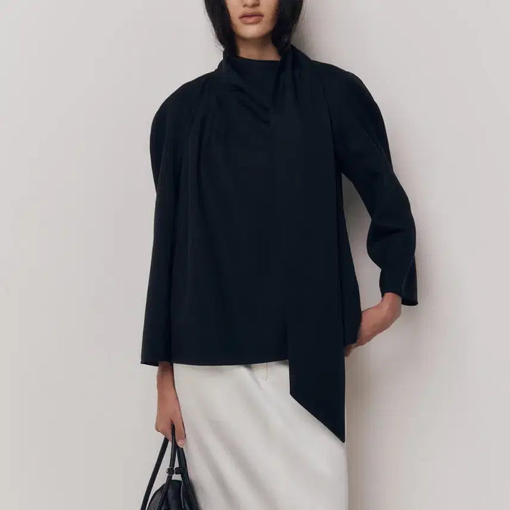 [BUNJANG] Kindersalmon Etta Blouse Black S / 킨더살몬 etta 블라우스 블랙 s