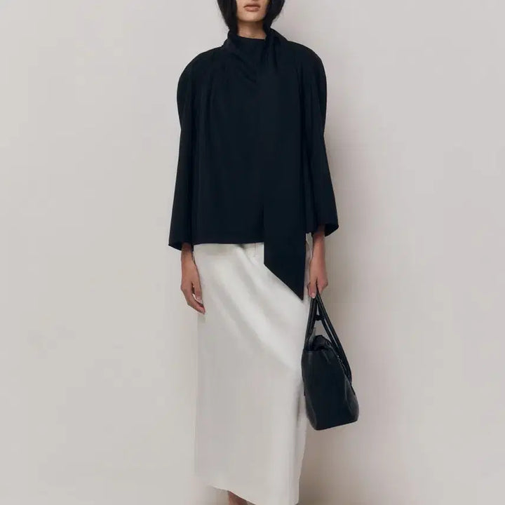 [BUNJANG] Kindersalmon Etta Blouse Black S / 킨더살몬 etta 블라우스 블랙 s