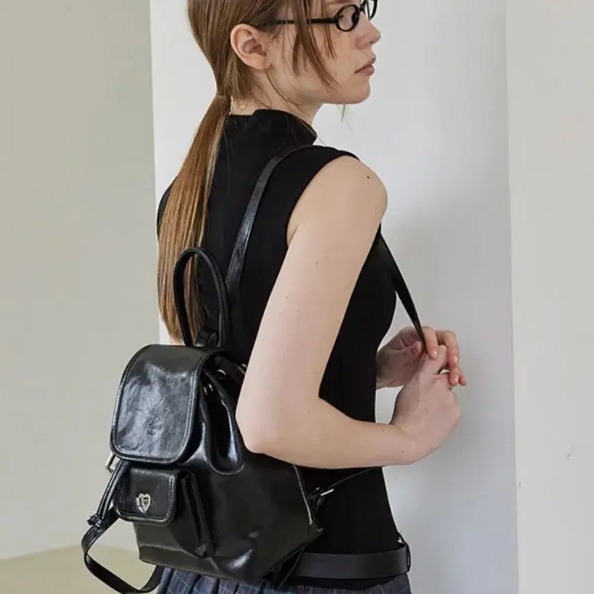 [BUNJANG] Elnoi In The Bag Black Handbag / 엘노이 인더백 블랙