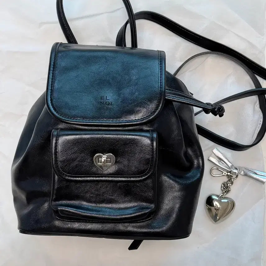 [BUNJANG] Elnoi In The Bag Black Handbag / 엘노이 인더백 블랙