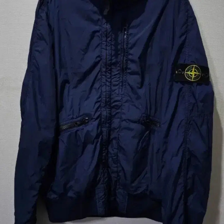 [BUNJANG] Stone Island Crinkle Labs Jacket / 정품 스톤아일랜드 크링클랩스 바람막이 자켓 95 / M