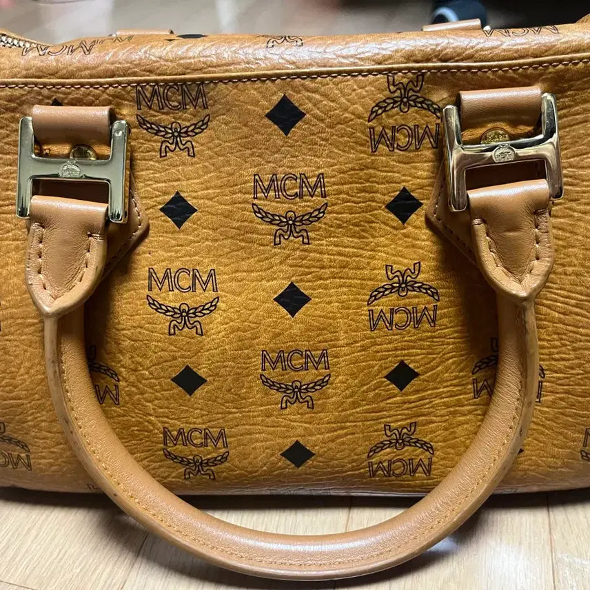[SOLD OUT] MCM 보스턴백 브라운