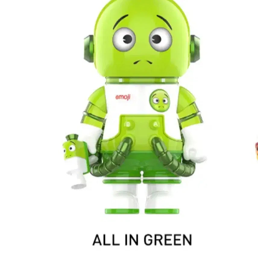 [BUNJANG] 팝마트 몰리 이모지 100% - 올인그린 ALL IN GREEN 피규어 / 팝마트 몰리 이모지 100% - 올인그린 ALL IN GREEN 피규어