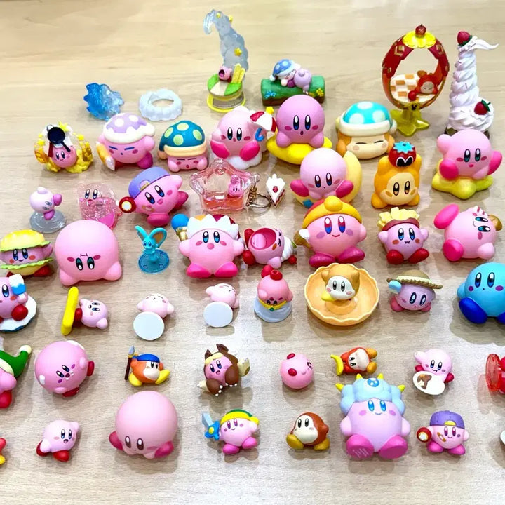 [BUNJANG] Kirby Miniature Figure Bundle Set / kirby 별에서 온 커비 소형피규어 굿즈 가챠 미니어처 50개 일괄