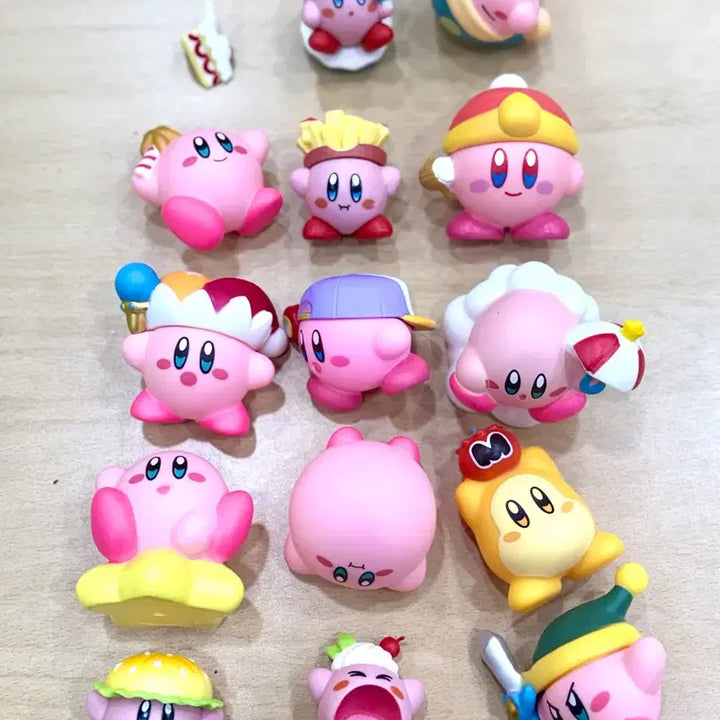 [BUNJANG] Kirby Miniature Figure Bundle Set / kirby 별에서 온 커비 소형피규어 굿즈 가챠 미니어처 50개이상 일괄