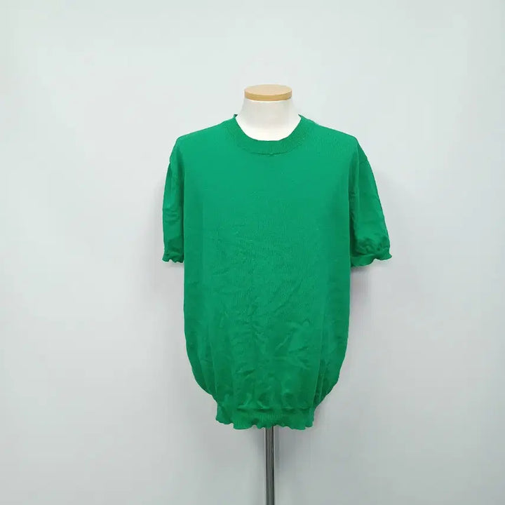 [BUNJANG] Mood Inside New Roundneck Short Sleeve Knit / 무드인사이드 신상 반팔 라운드넥 니트 100