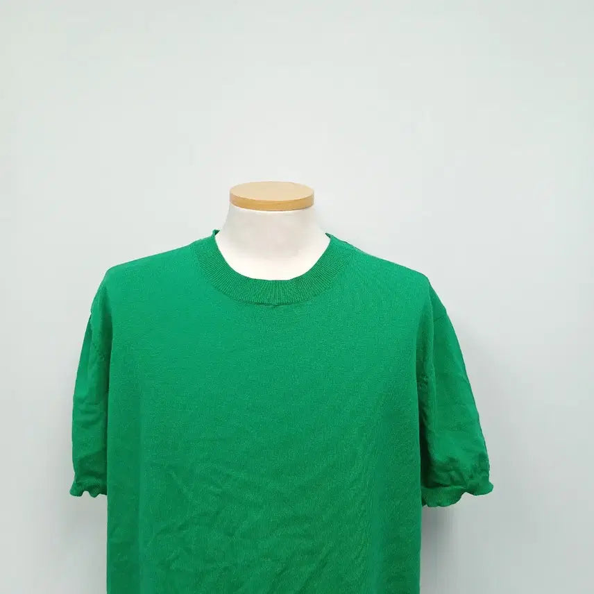 [BUNJANG] Mood Inside New Roundneck Short Sleeve Knit / 무드인사이드 신상 반팔 라운드넥 니트 100