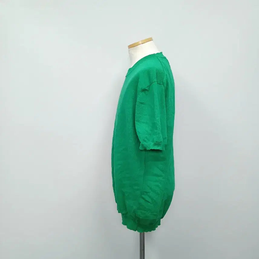[BUNJANG] Mood Inside New Roundneck Short Sleeve Knit / 무드인사이드 신상 반팔 라운드넥 니트 100