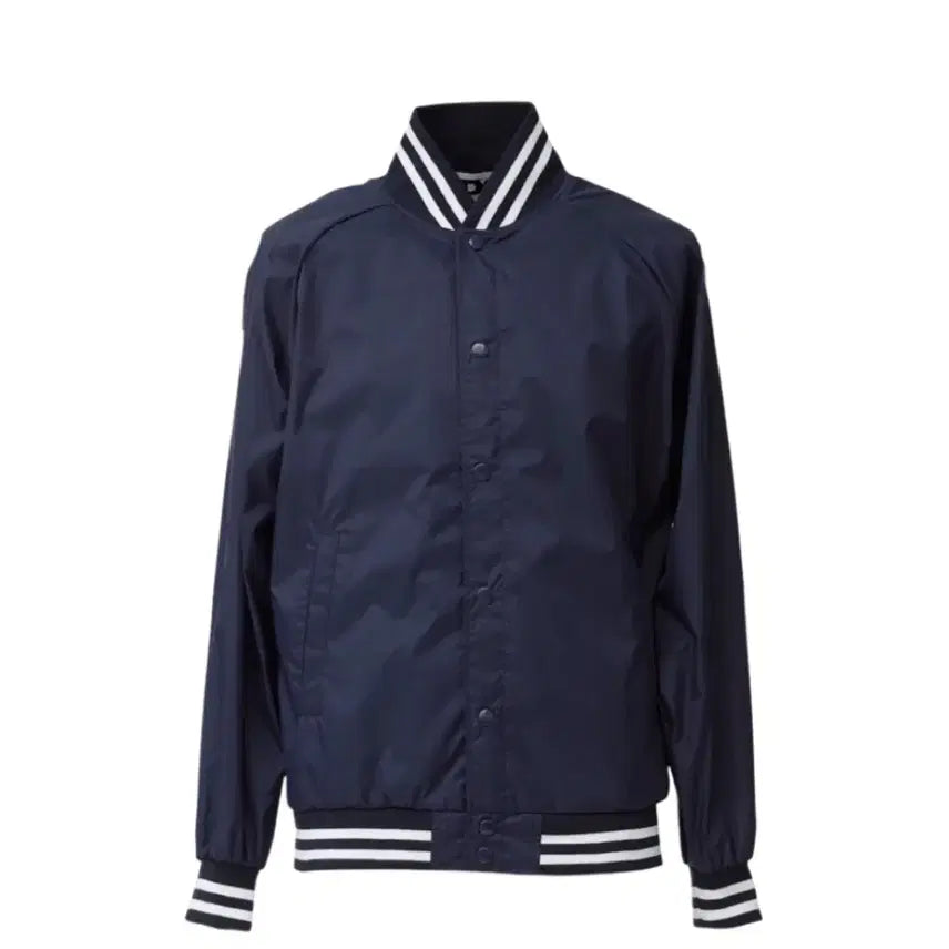 [BUNJANG] Comme des Garcons CDG Navy Varsity Jacket (Size L) / 꼼데가르송 CDG 네이비 바시티자켓L사이즈