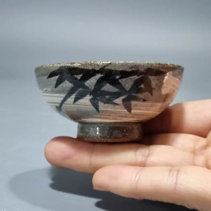 [BUNJANG] Vintage Porcelain Tea Bowl / 보이차 다완 빈티지 도자기 찻잔. 지름7.5 높이 3.5
