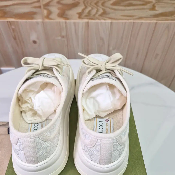 [BUNJANG] Gucci Tennis 1977 Sneakers / [미사용] 구찌 테니스 1977 스니커즈 미사용