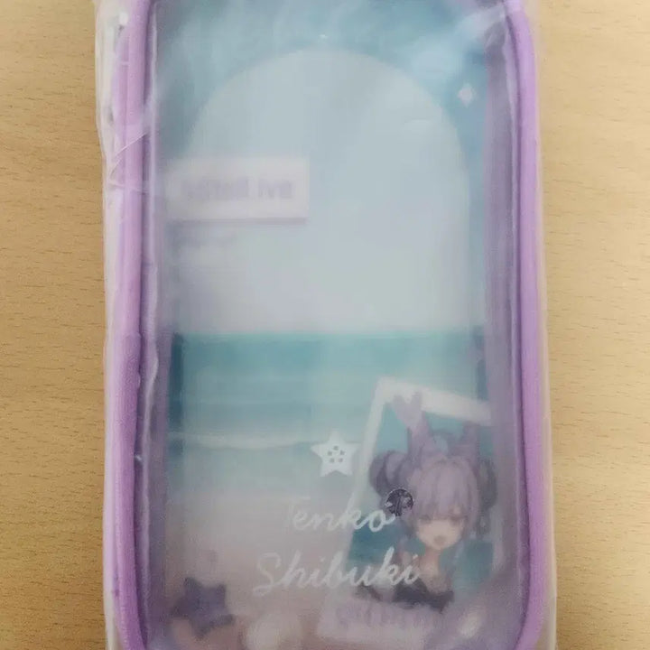 [SOLD OUT] 스텔라이브 부키 2025 썸머 클리어 파우치