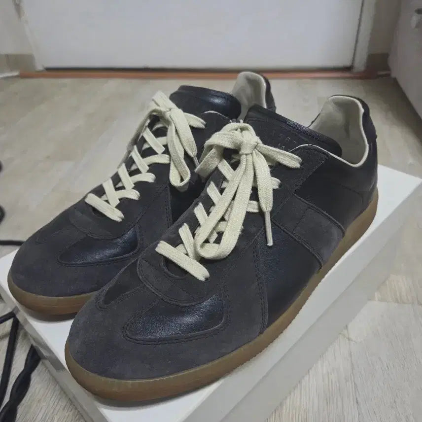 [BUNJANG] Maison Margiela German Army Black Sneakers / 마르지엘라 독일군 블랙 41