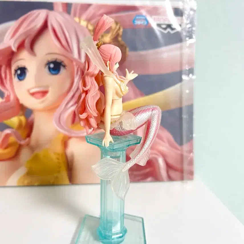 [BUNJANG] One Piece Shirahoshi Figure and Poster Bundle Set / 일괄) 원피스 시라호시 피규어, 포스터