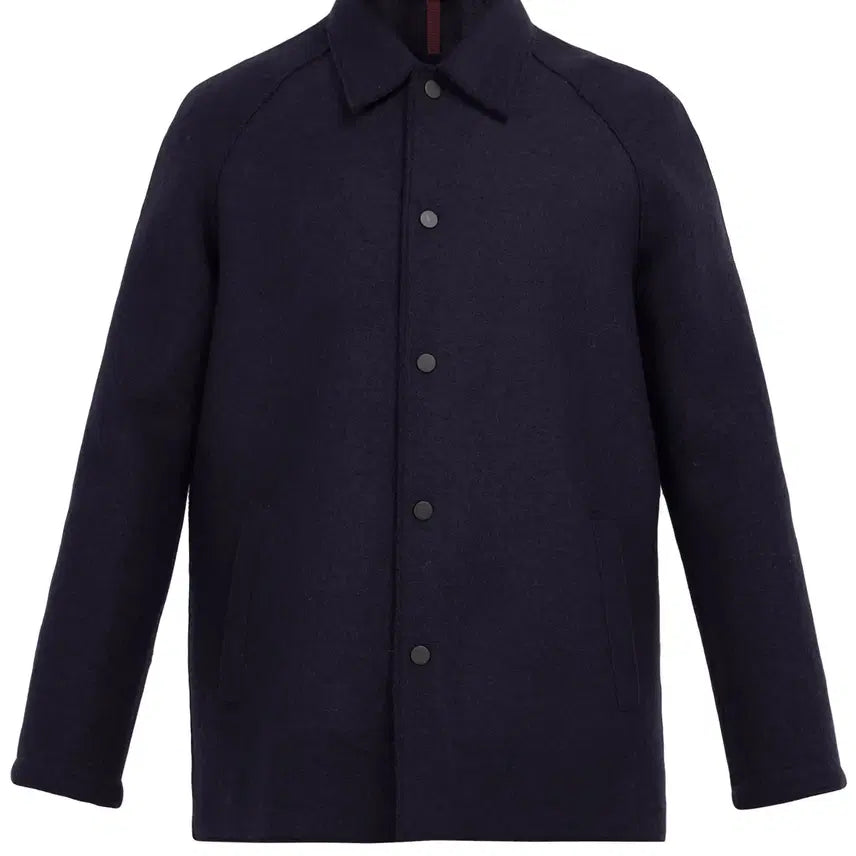 [BUNJANG] Harris Wharf London Single Breasted Wool Jacket Navy 48 / 해리스 워프 런던 / 싱글 브레스트 울 자켓 네이비 / 48