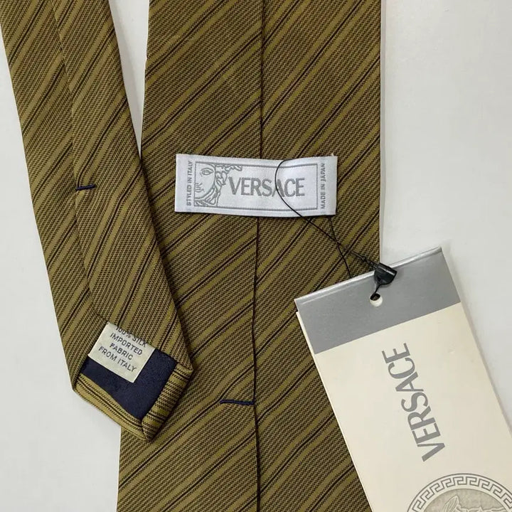 [BUNJANG] Versace Silk Necktie / 택달린 미사용품 Versace 베르사체 정품 명품 넥타이