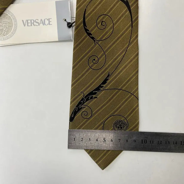 [BUNJANG] Versace Silk Necktie / 택달린 미사용품 Versace 베르사체 정품 명품 넥타이