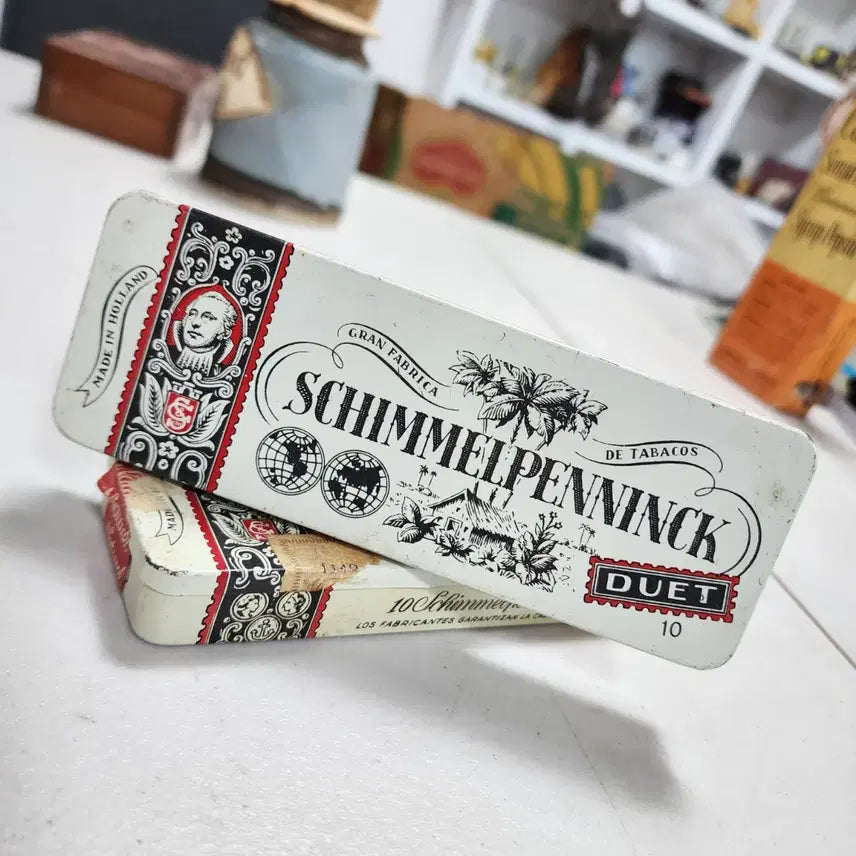 [BUNJANG] Vintage Dutch Tobacco Tin / 1개5000원오래된 네덜란드 깡통(시가통) 크기15.5cmX5.7cm