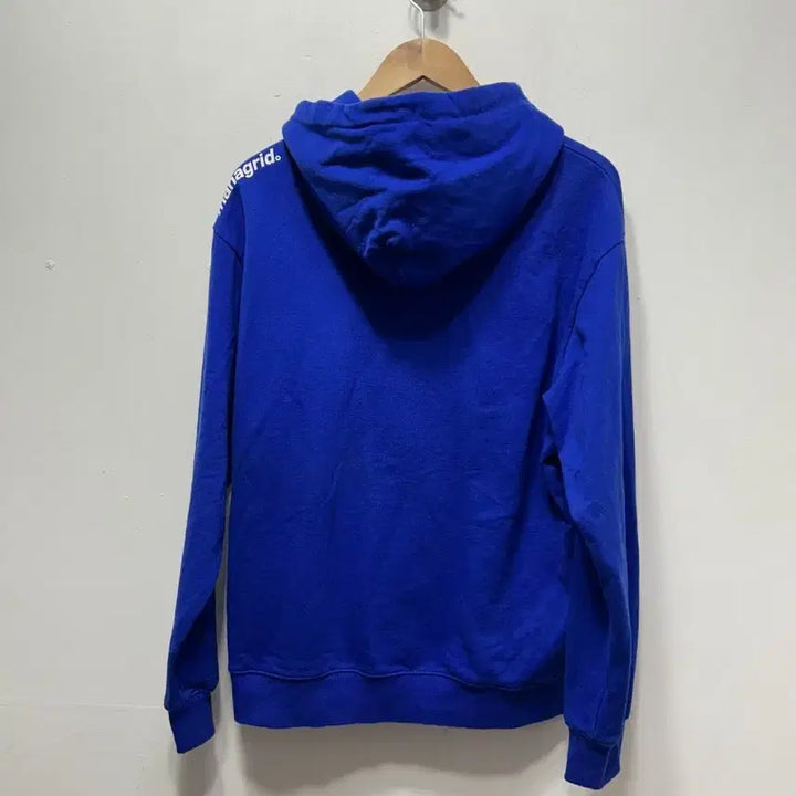 [BUNJANG] Managrid Blue Hoodie L / 마나그리드 파란색 후드티 L