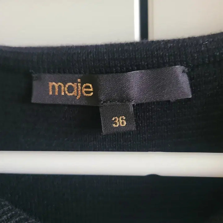 [SOLD OUT] 마쥬2025 레이스 칼라 블랙 원피스 36