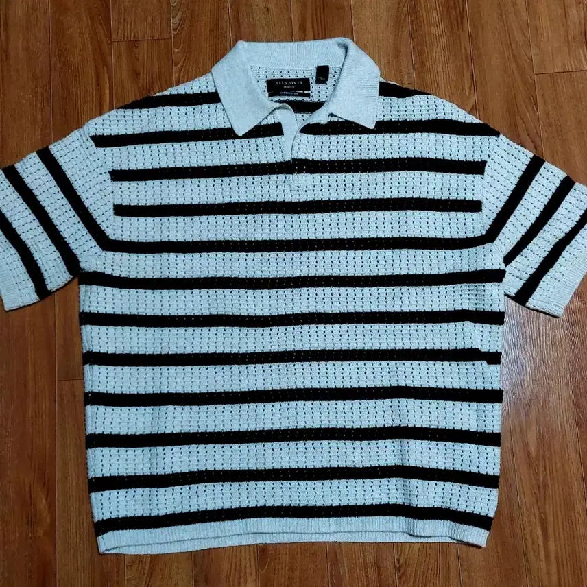 [BUNJANG] All Saints Short Sleeve Knit T-Shirt / M) 올세인츠 반팔 니트