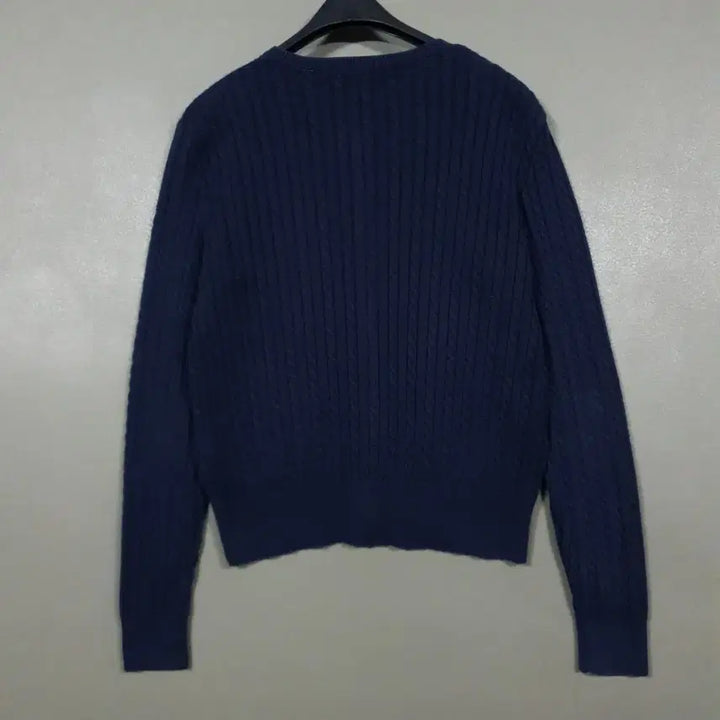 [SOLD OUT] 여성) 폴로 랄프로렌 신형 21FW 큐알 포니 케이블 니트 꽈배기 가디건