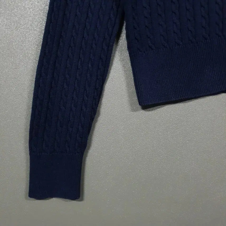 [SOLD OUT] 여성) 폴로 랄프로렌 신형 21FW 큐알 포니 케이블 니트 꽈배기 가디건