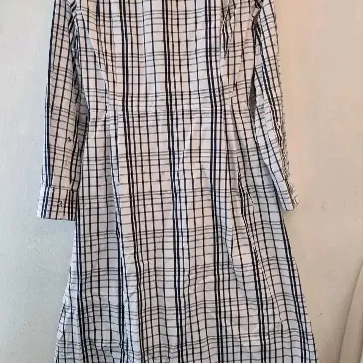 [SOLD OUT] BEANPOLE 체크 셔츠 원피스 90