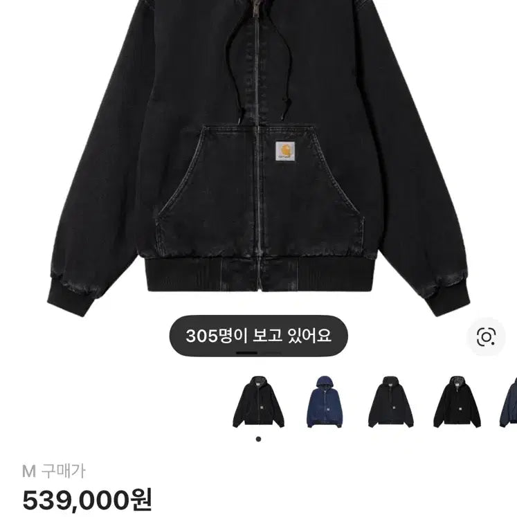 [BUNJANG] Carhartt WIP OG Active Jacket / 칼하트윕 og 액티브 자켓