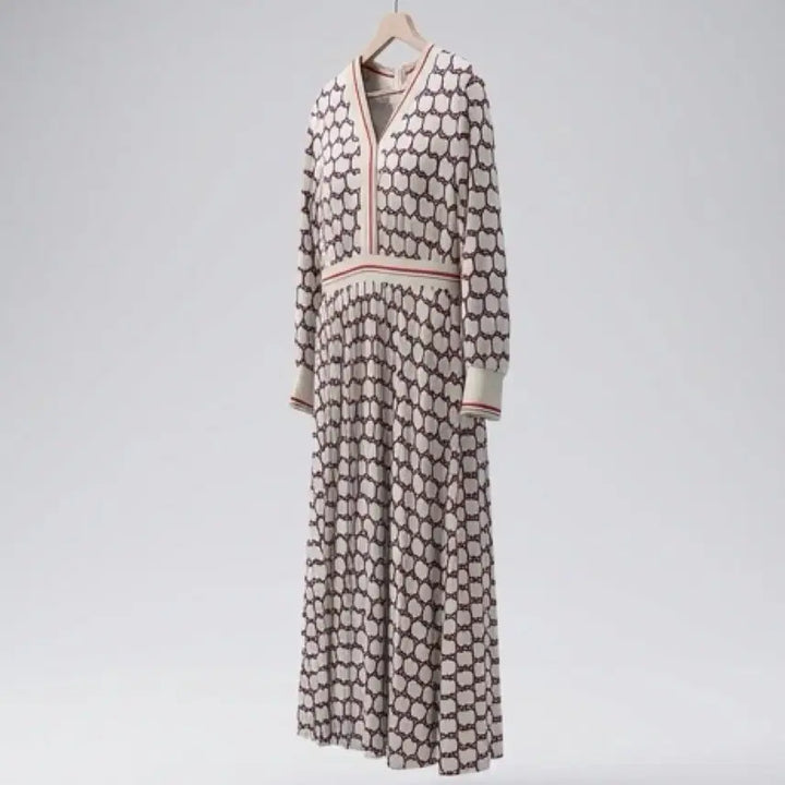 [BUNJANG] Balenciaga Luxury Pattern Dress IV / 여성55/ 발렌시아 럭셔리 패턴 원피스 IV 21-4
