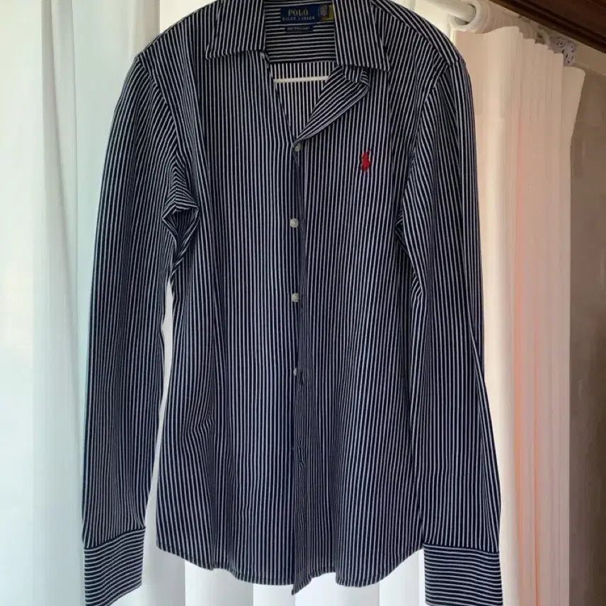 [BUNJANG] Polo Ralph Lauren Striped Long Sleeve Shirt / [새상품] 폴로 랄프로렌 스트라이프 긴팔 셔츠
