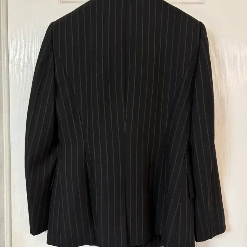 [BUNJANG] MojoSphin Striped Jacket (Size 55) / 모조에스핀 스트라이프 자켓 55사이즈